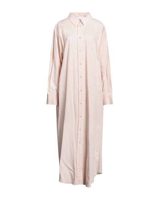 Ombra Pink Blush Maxi Dress Viscose, Polyamide, Lurex