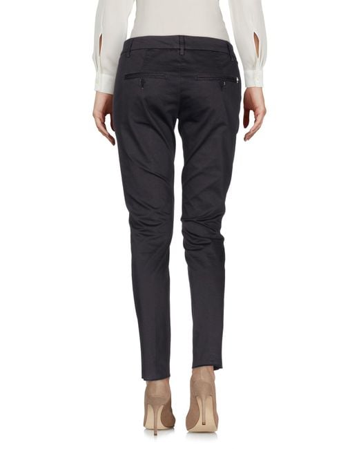 Dondup Blue Pants Cotton, Elastane