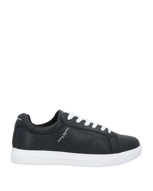 Paolo Pecora Black Trainers for men