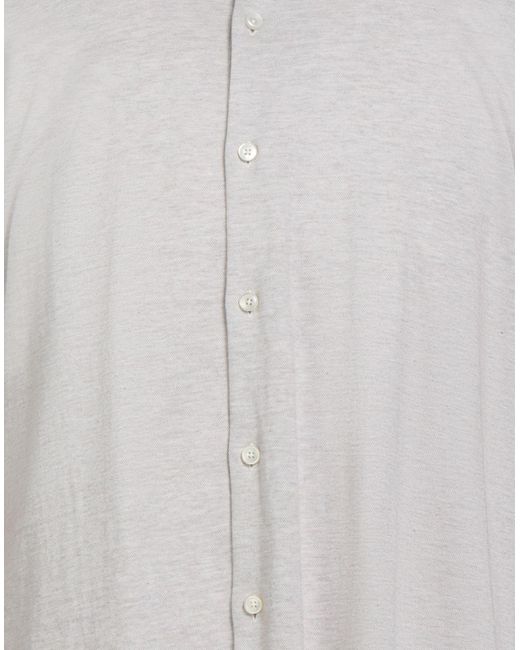 Xacus White Light Shirt Cotton, Cashmere for men