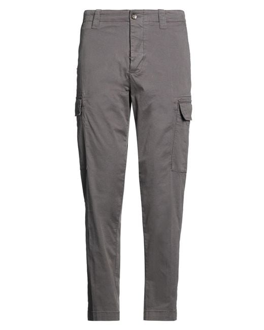Officina 36 Gray Pants for men
