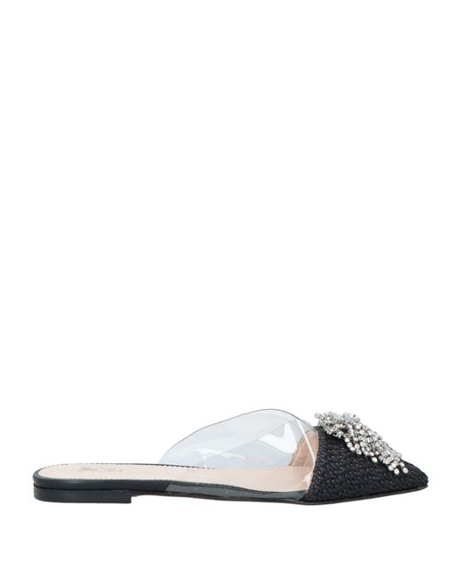 UNCONVENTIONAL ROYAL White Mules & Clogs