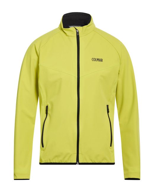 Colmar Yellow Jacket Polyester, Polyamide, Elastane for men