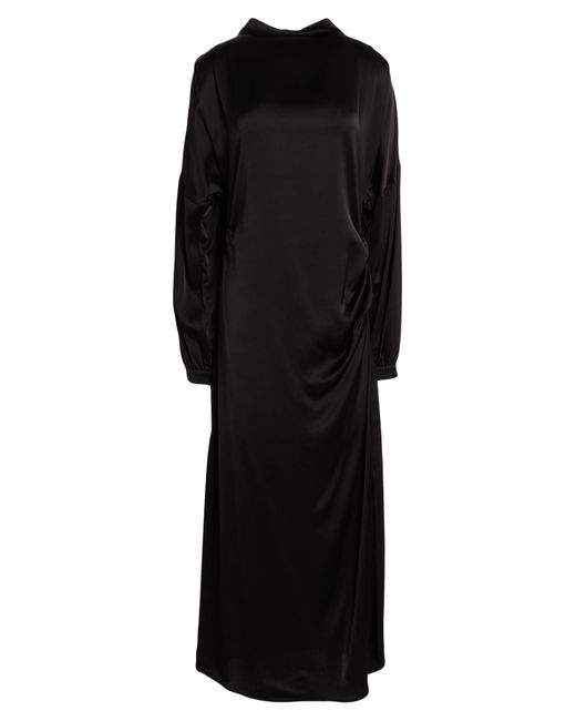 Ottod'Ame Black Maxi Dress Viscose