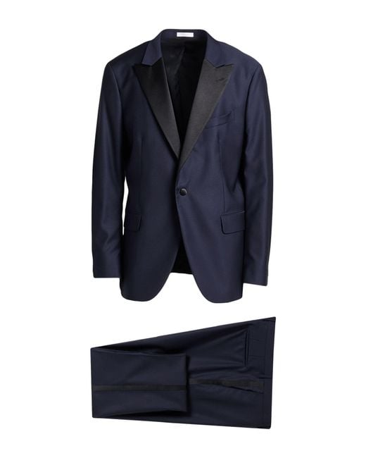 Boglioli Blue Suits for men