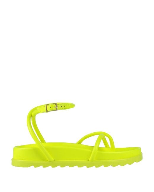 Chiara Ferragni Yellow Zehentrenner
