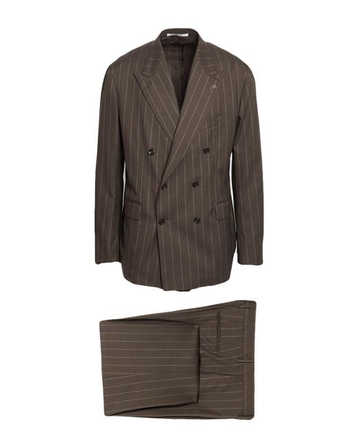 Tagliatore Gray Suits for men