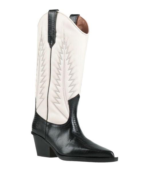 Paris Texas White Boot