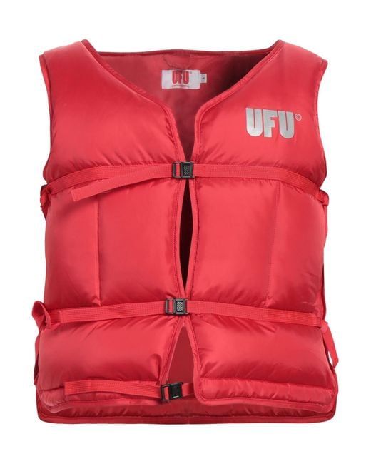 Used Future Red Puffer for men