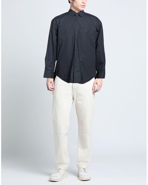 Camisa Lardini de hombre de color Blue