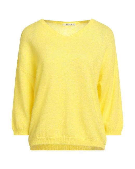 Pullover di Kangra in Yellow