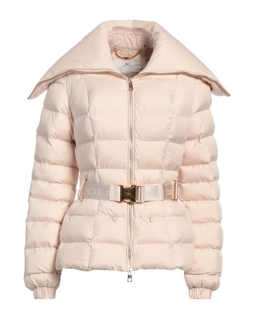 Elisabetta Franchi Natural Pufferjacke & Daunenjacke