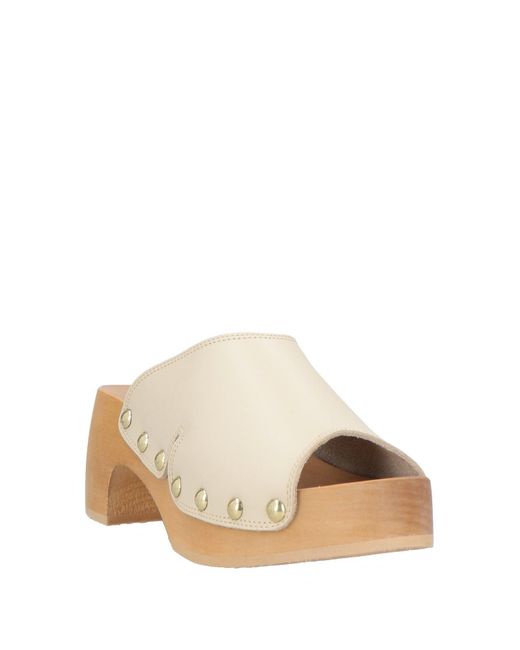 Scholl Natural Mules & Clogs