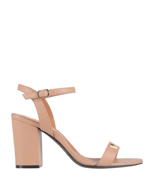 Via Roma 15 Natural Sandals