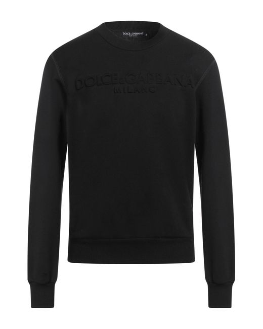 Felpa di Dolce & Gabbana in Black da Uomo