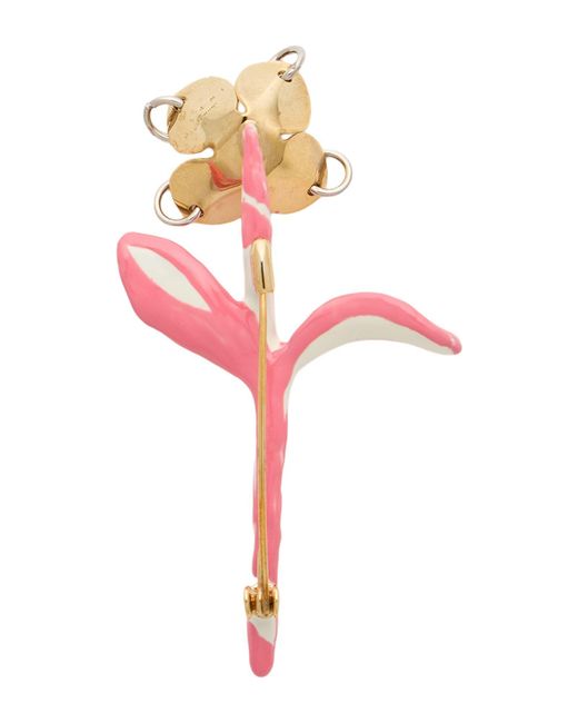 Marni Red Brooch Metal