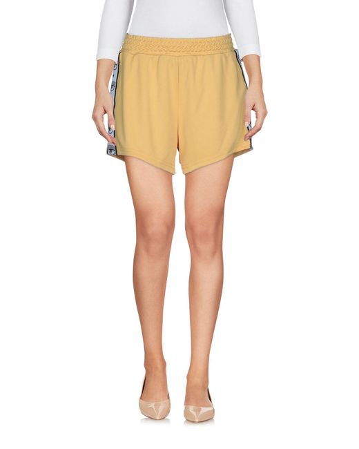 Chiara Ferragni Natural Shorts & Bermuda Shorts