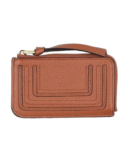 Portamonete di Chloé in Brown