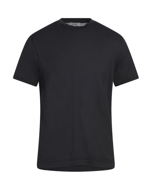 Crossley Black T-Shirt Cotton for men