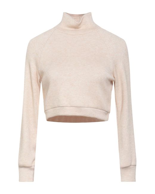 Haveone White Turtleneck Viscose, Polyester, Nylon