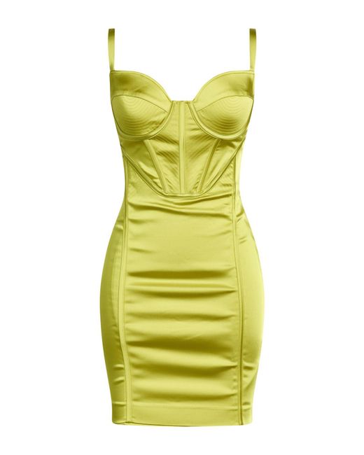MARCIANO BY GUESS Yellow Mini Dress