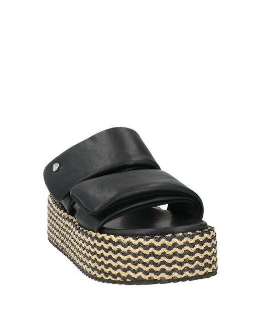 Blauer Black Sandals