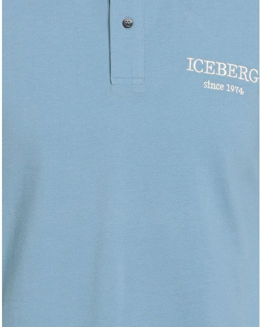 Iceberg Poloshirt in Blue für Herren