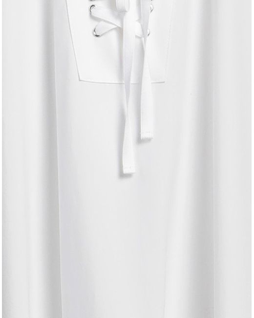 Noir Kei Ninomiya White Midi Dress