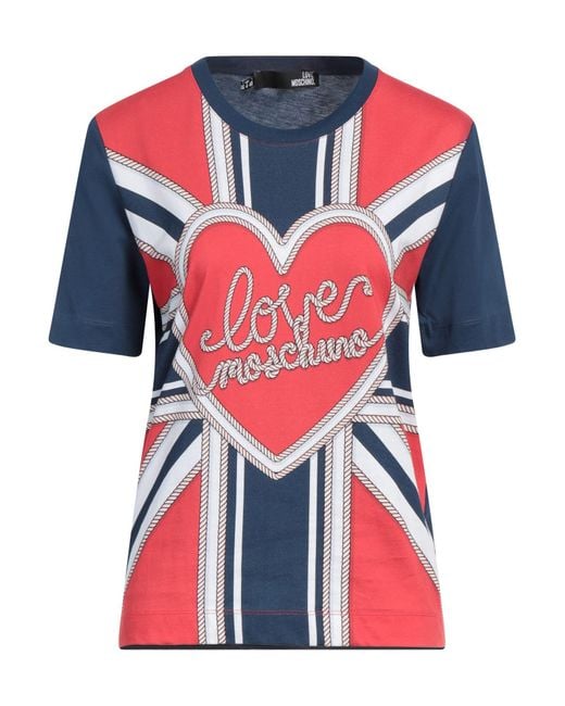 Love Moschino Red T-shirt