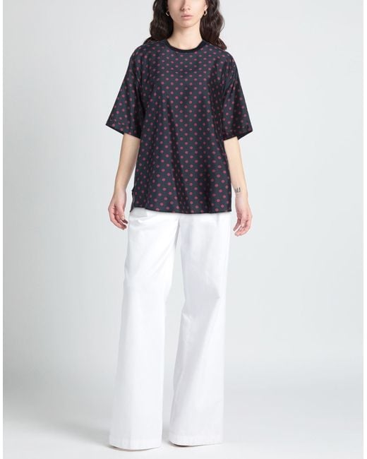 Giorgio Armani Blue Top Silk