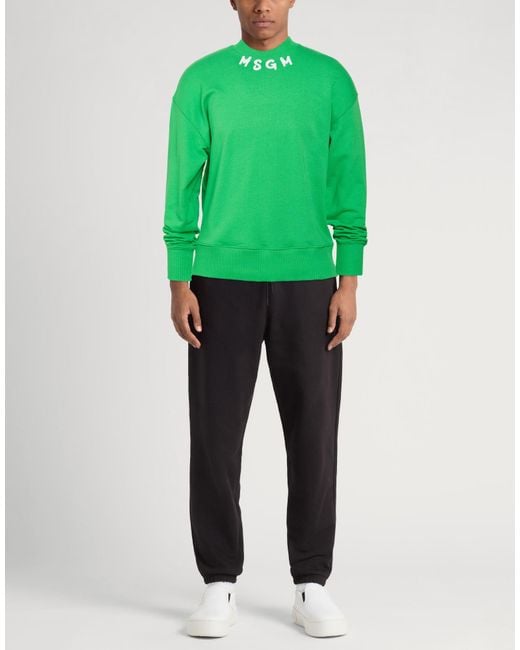 Sudadera MSGM de hombre de color Green