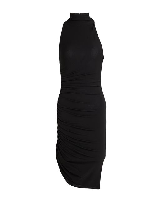 Jacquemus Black Mini Dress Acetate, Polyamide, Elastane