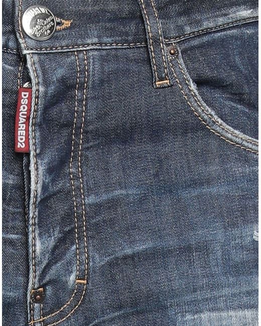 DSquared² Blue Jeans Cotton, Elastomultiester, Elastane for men