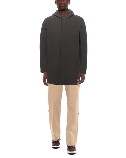 Abrigo Harris Wharf London de hombre de color Gray