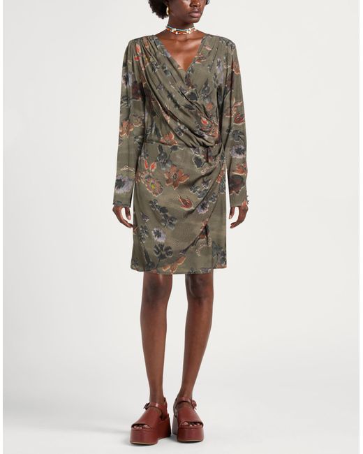 Maison Scotch Gray Mini-Kleid