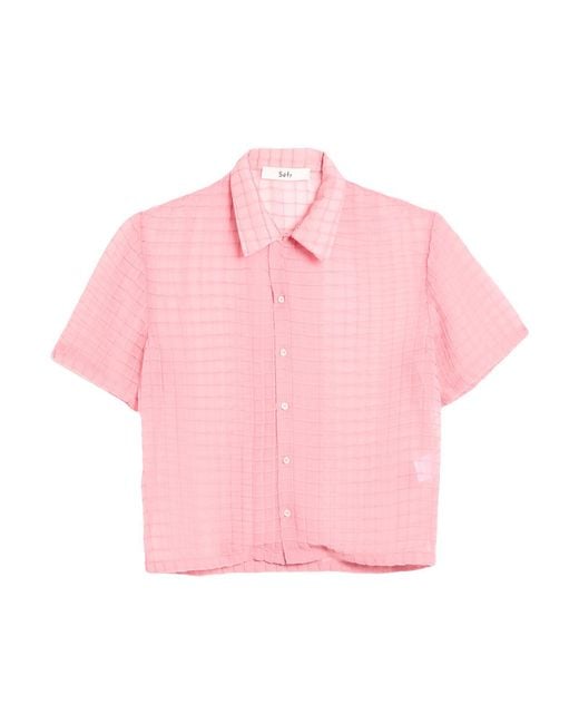Séfr Pink Shirt Polyester for men