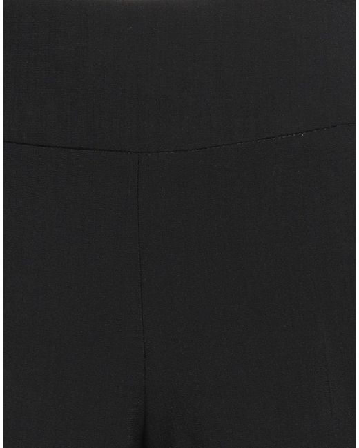 Xandres Black Pants Ecovero Viscose, Polyester, Elastane