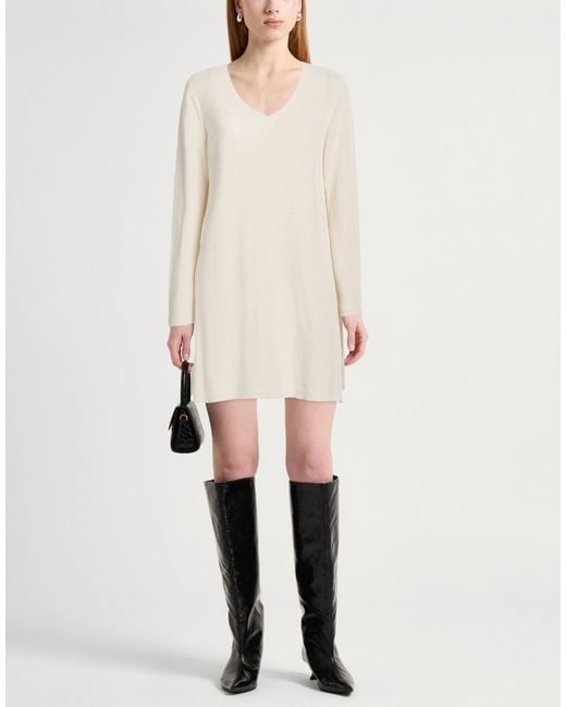 Eileen Fisher White Mini Dresses