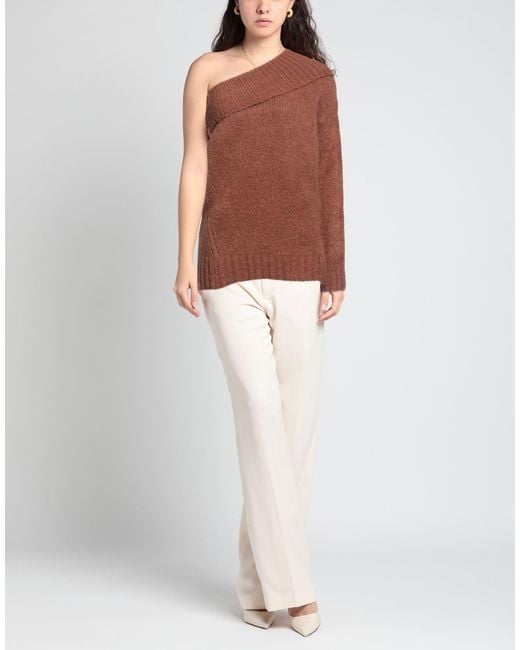 Pullover SOLOTRE de color Brown