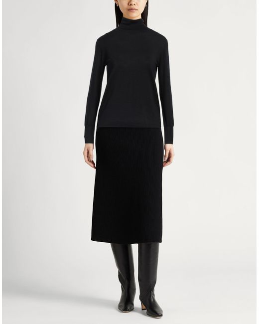 Aspesi Black Rollkragenpullover