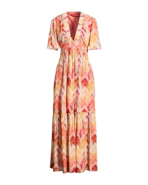 Ba&sh Multicolor Maxi Dress Cotton