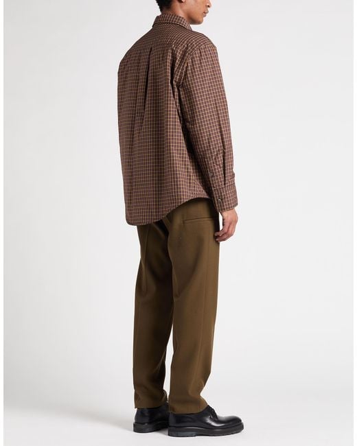 Lanvin Brown Jacket Polyamide for men
