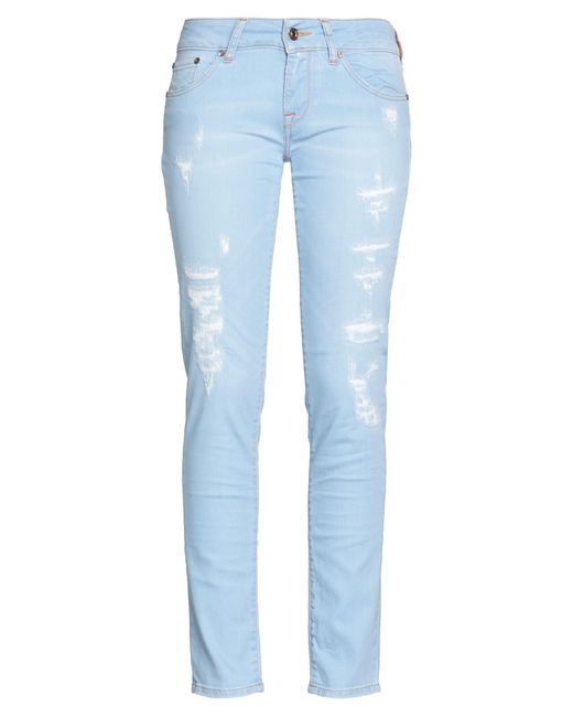 Jacob Cohen Blue Jeans Cotton, Polyester, Elastane