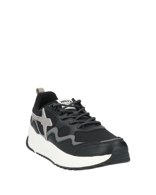 W6yz Black Trainers for men