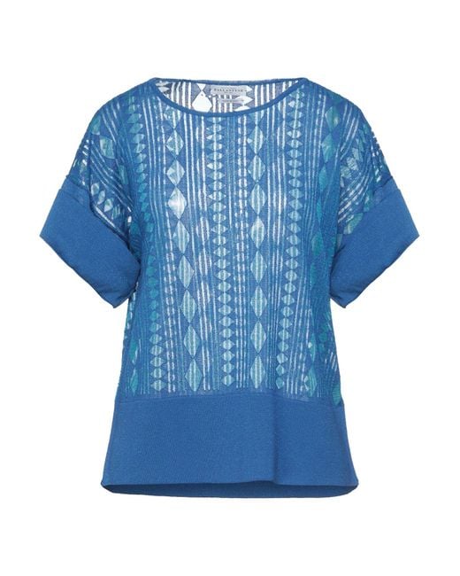 Ballantyne Blue Jumper