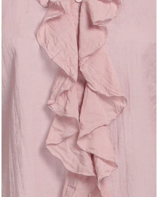 European Culture Pink Shirt