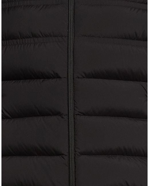 Moncler Black Vest Polyamide, Elastane