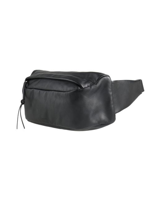 Jil Sander Black Belt Bag Cow Leather
