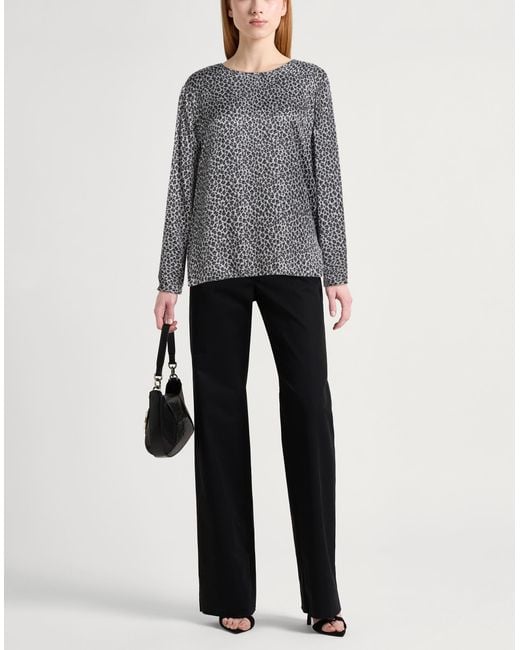 Robert Friedman Gray Sky Top Viscose, Silk