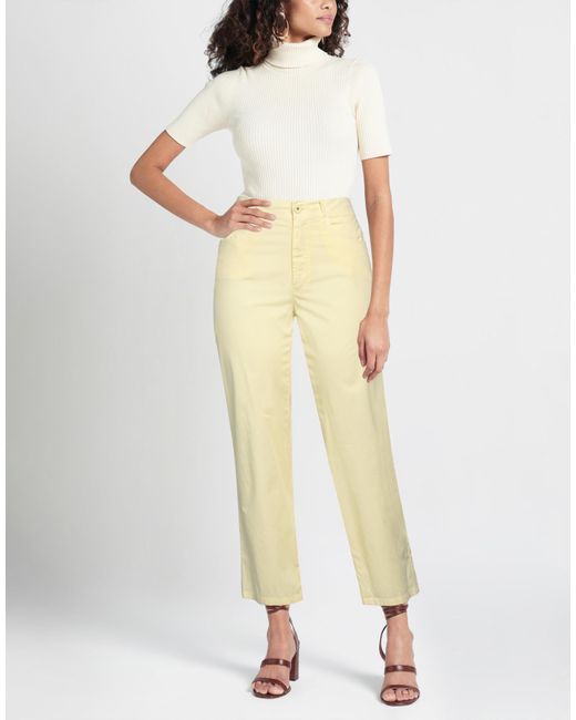 Marella Yellow Trouser